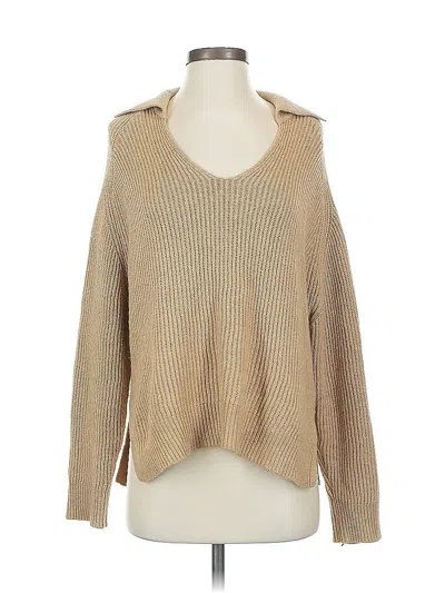 Pre-owned Unbranded Pullover Sweater In Brown