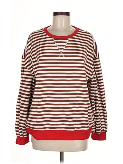 Pre-owned Unbranded Pullover Sweater In Brown