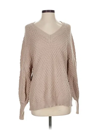 Pre-owned Unbranded Pullover Sweater In Brown