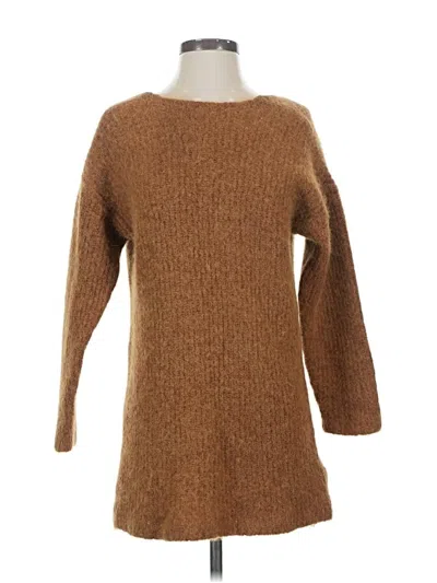 Pre-owned Unbranded Pullover Sweater In Brown