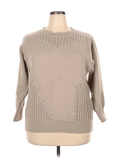 Pre-owned Unbranded Pullover Sweater In Brown