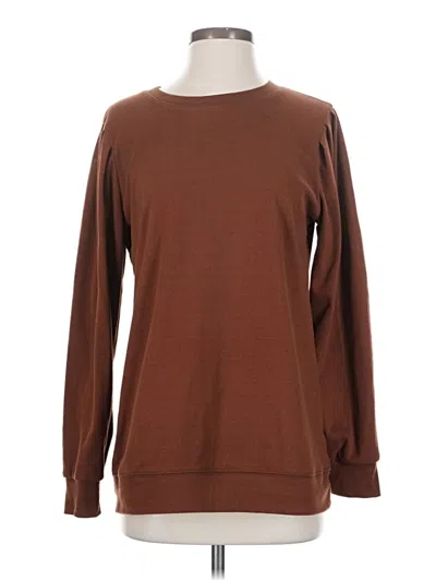 Pre-owned Unbranded Pullover Sweater In Brown