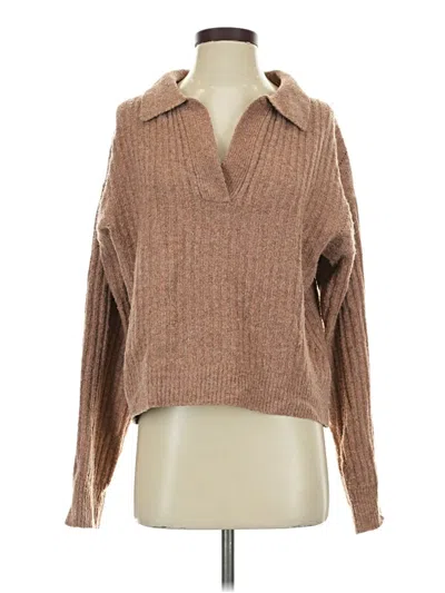 Pre-owned Unbranded Pullover Sweater In Brown