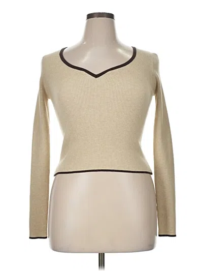 Pre-owned Unbranded Pullover Sweater In Brown