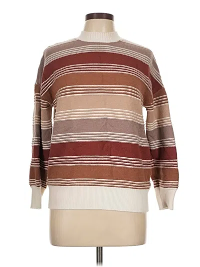 Pre-owned Unbranded Pullover Sweater In Brown