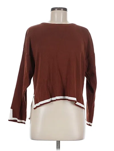 Pre-owned Unbranded Pullover Sweater In Brown