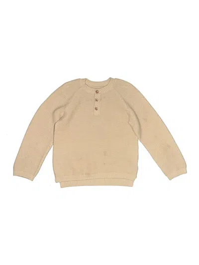 Pre-owned Unbranded Kids' Pullover Sweater In Brown