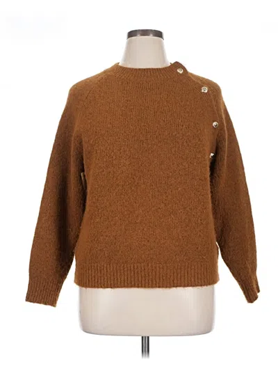 Pre-owned Unbranded Pullover Sweater In Brown