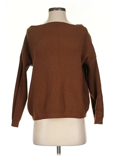 Pre-owned Unbranded Pullover Sweater In Brown