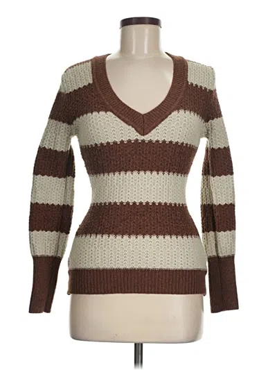 Pre-owned Unbranded Pullover Sweater In Brown