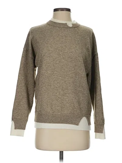 Pre-owned Unbranded Pullover Sweater In Brown