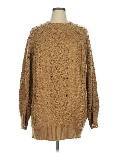Pre-owned Unbranded Pullover Sweater In Brown