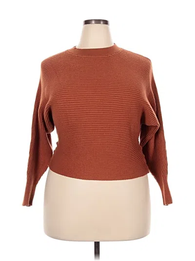 Pre-owned Unbranded Pullover Sweater In Brown