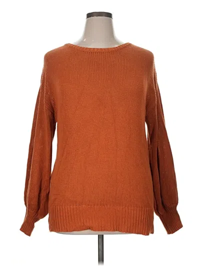 Pre-owned Unbranded Pullover Sweater In Brown