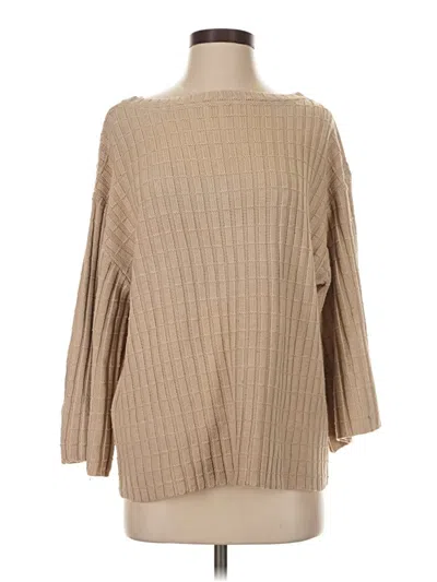 Pre-owned Unbranded Pullover Sweater In Brown