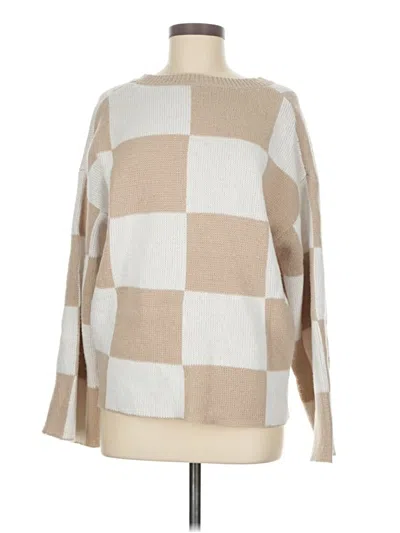 Pre-owned Unbranded Pullover Sweater In Brown