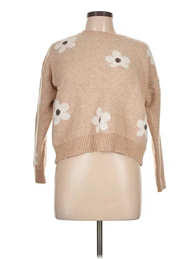 Pre-owned Unbranded Pullover Sweater In Brown