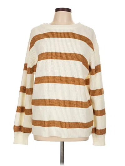 Pre-owned Unbranded Pullover Sweater In Brown