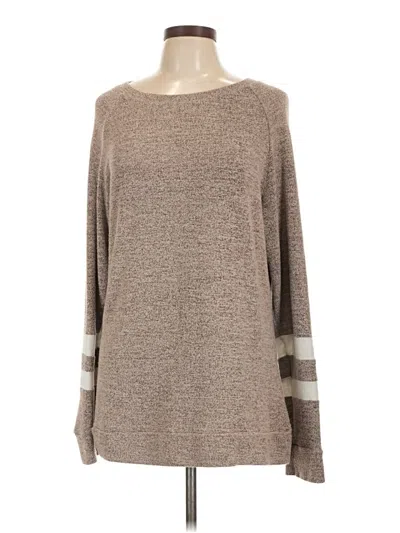 Pre-owned Unbranded Pullover Sweater In Brown