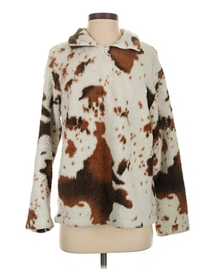 Pre-owned Unbranded Pullover Sweater In Brown