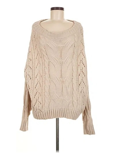 Pre-owned Unbranded Pullover Sweater In Brown