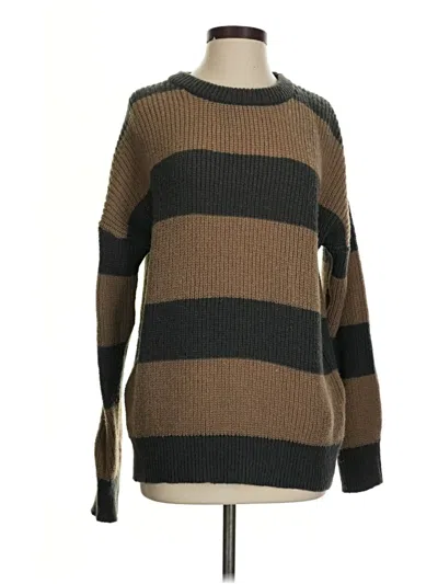 Pre-owned Unbranded Pullover Sweater In Brown