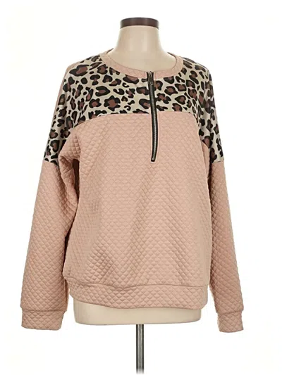 Pre-owned Unbranded Pullover Sweater In Brown