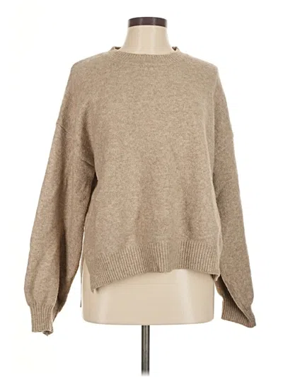 Pre-owned Unbranded Pullover Sweater In Brown