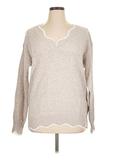 Pre-owned Unbranded Pullover Sweater In Brown