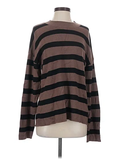 Pre-owned Unbranded Pullover Sweater In Brown
