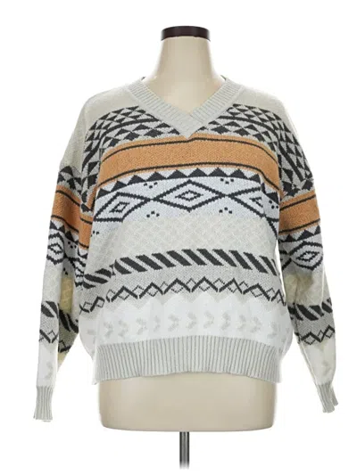 Pre-owned Unbranded Pullover Sweater In Brown