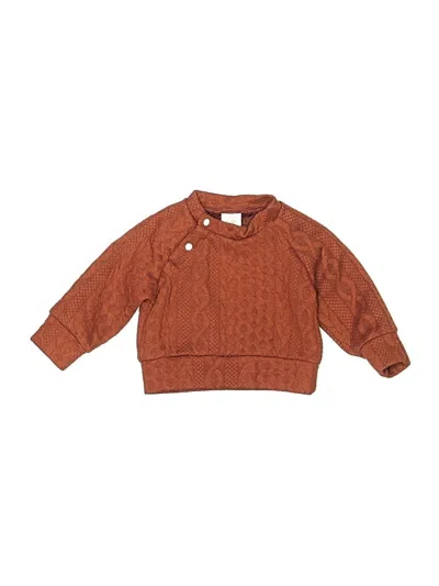 Pre-owned Unbranded Babies' Pullover Sweater In Brown