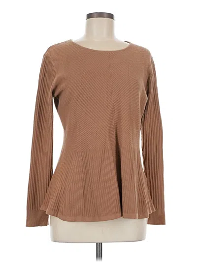 Pre-owned Unbranded Pullover Sweater In Brown