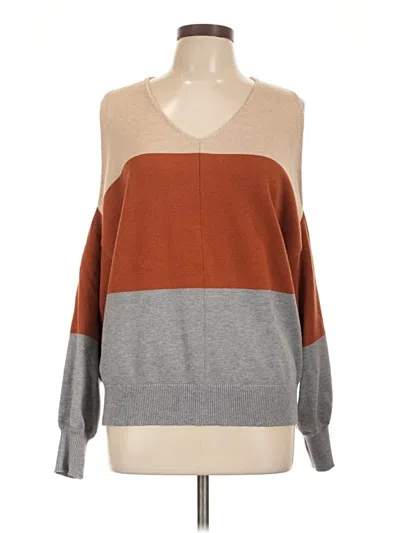 Pre-owned Unbranded Pullover Sweater In Brown