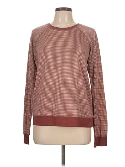 Pre-owned Unbranded Pullover Sweater In Brown