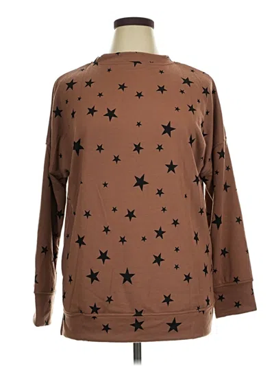 Pre-owned Unbranded Pullover Sweater In Brown