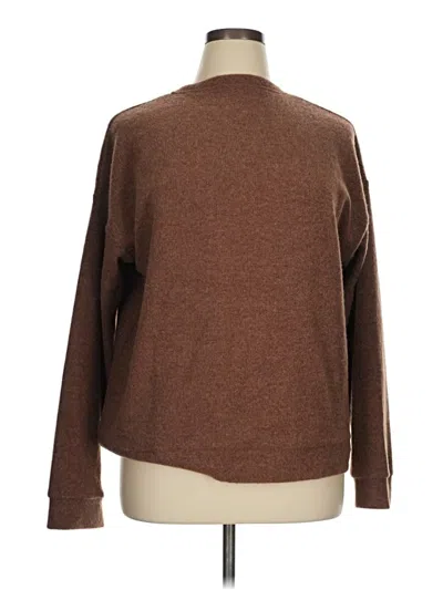 Pre-owned Unbranded Pullover Sweater In Brown