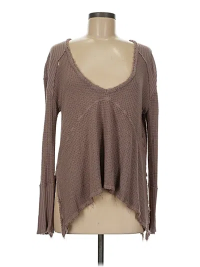 Pre-owned Unbranded Pullover Sweater In Brown
