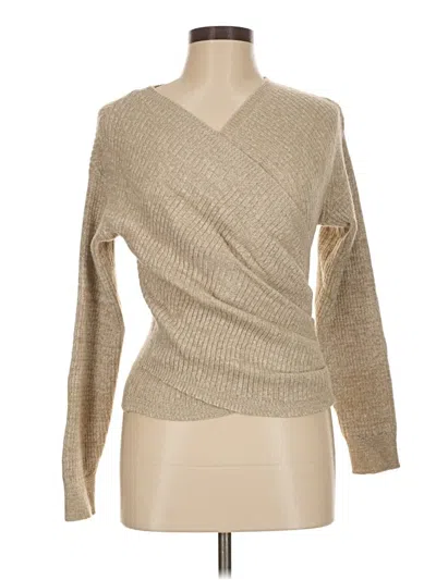 Pre-owned Unbranded Pullover Sweater In Brown