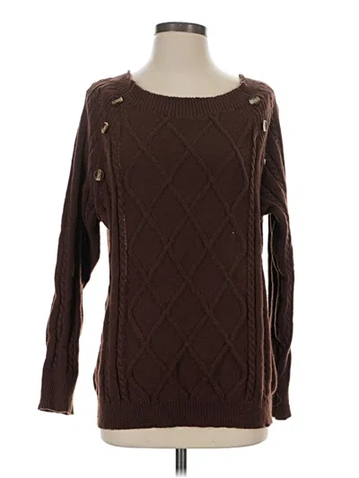 Pre-owned Unbranded Pullover Sweater In Brown