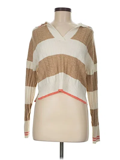 Pre-owned Unbranded Pullover Sweater In Brown