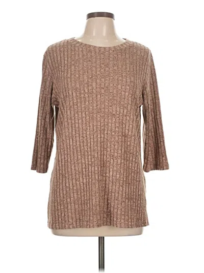 Pre-owned Unbranded Pullover Sweater In Brown