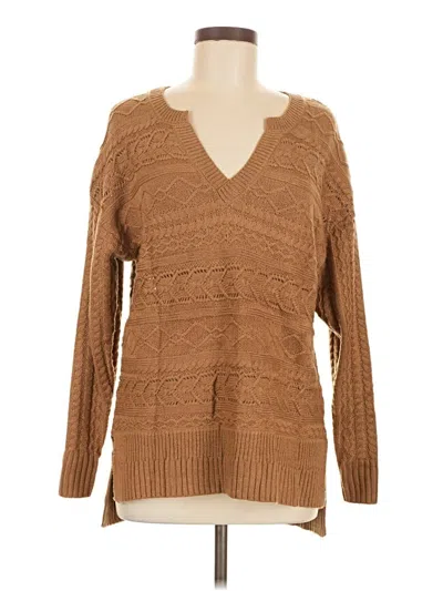Pre-owned Unbranded Pullover Sweater In Brown