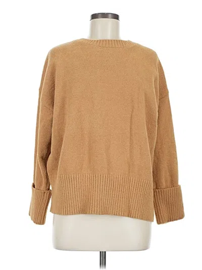Pre-owned Unbranded Pullover Sweater In Brown