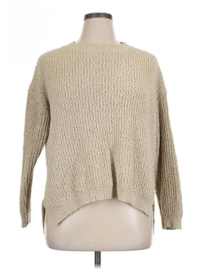 Pre-owned Unbranded Pullover Sweater In Brown