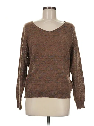 Pre-owned Unbranded Pullover Sweater In Brown