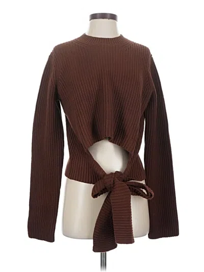 Pre-owned Unbranded Pullover Sweater In Brown