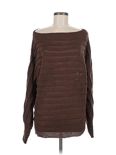 Pre-owned Unbranded Pullover Sweater In Brown