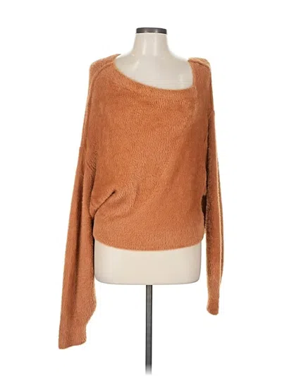 Pre-owned Unbranded Pullover Sweater In Brown