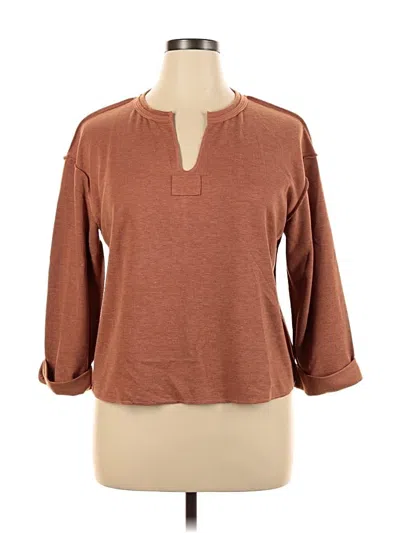Pre-owned Unbranded Pullover Sweater In Brown
